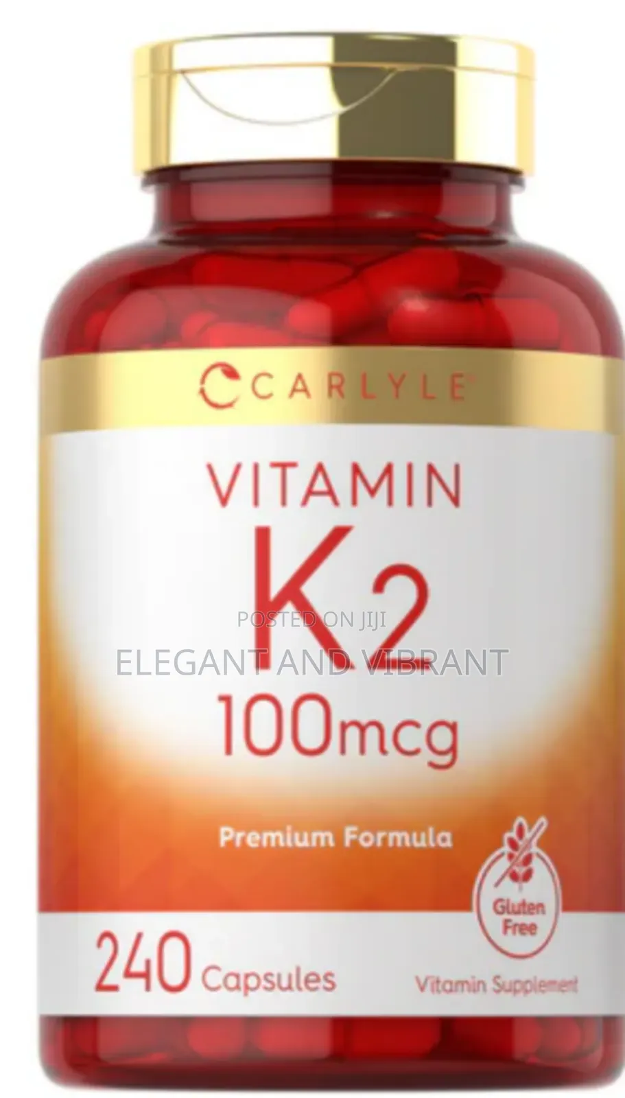 Vitamin K-2 100mcg | 240 Capsules