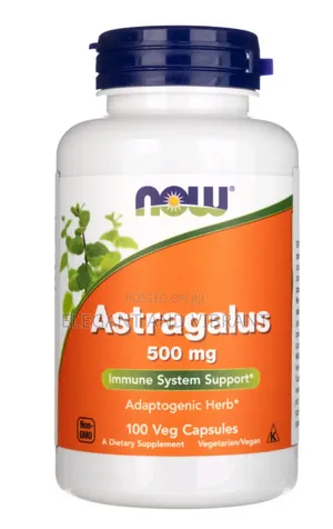 Now Foods Astragalus (Astragalus) 500 Mg, 100 Capsules