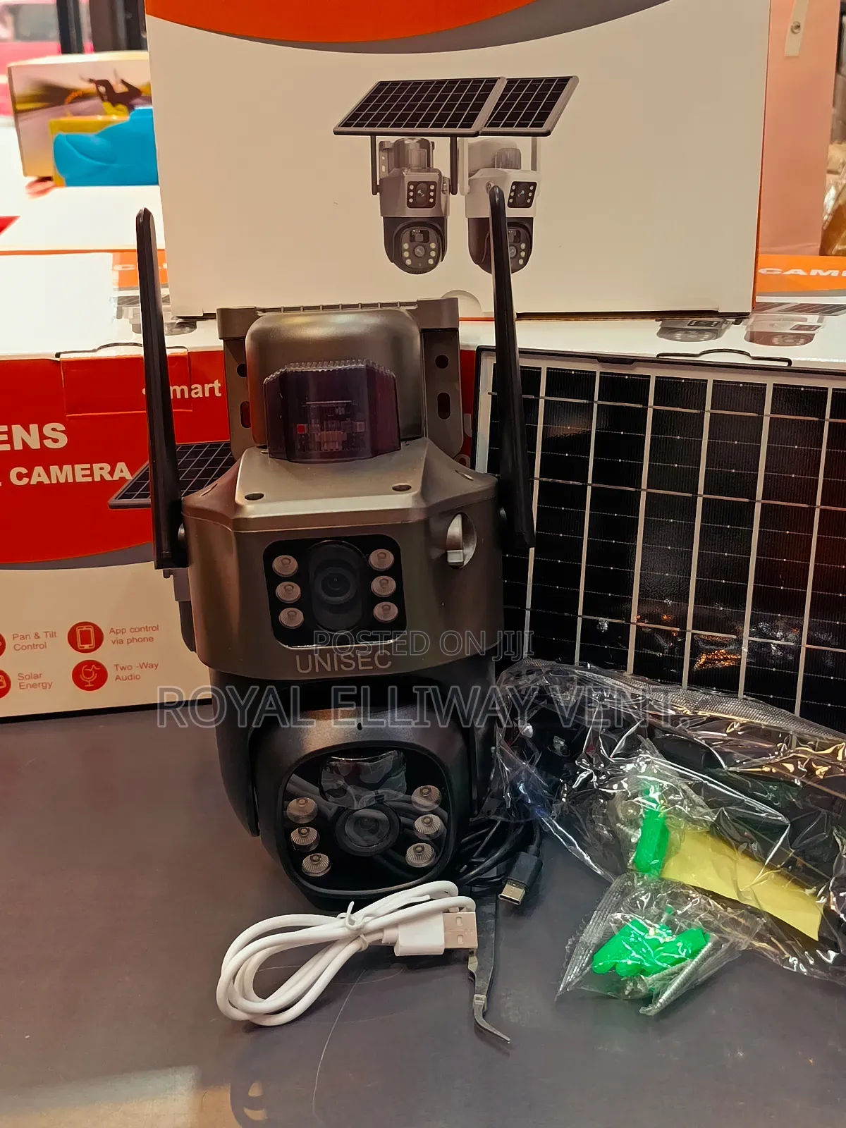 4g Dual Lens Solar