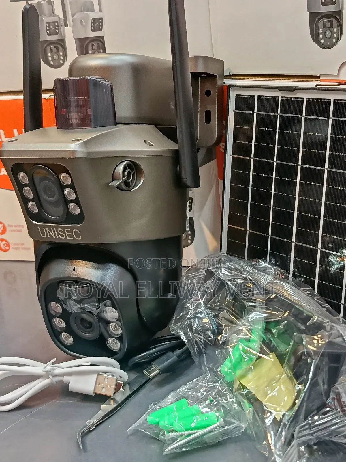 Remote Access 4g Solar Camera