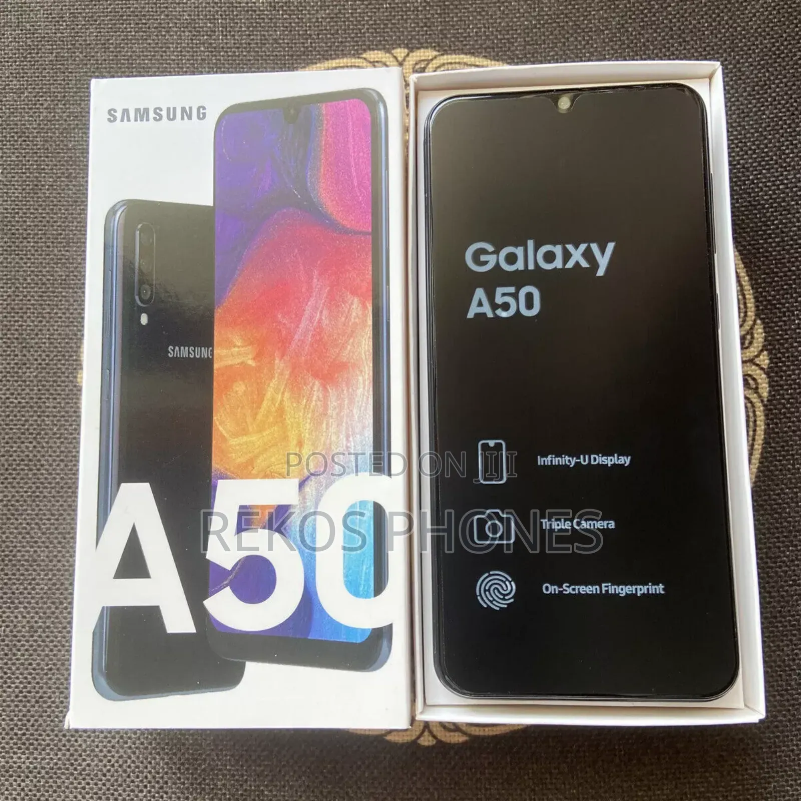 New Samsung Galaxy A50 128 GB Black