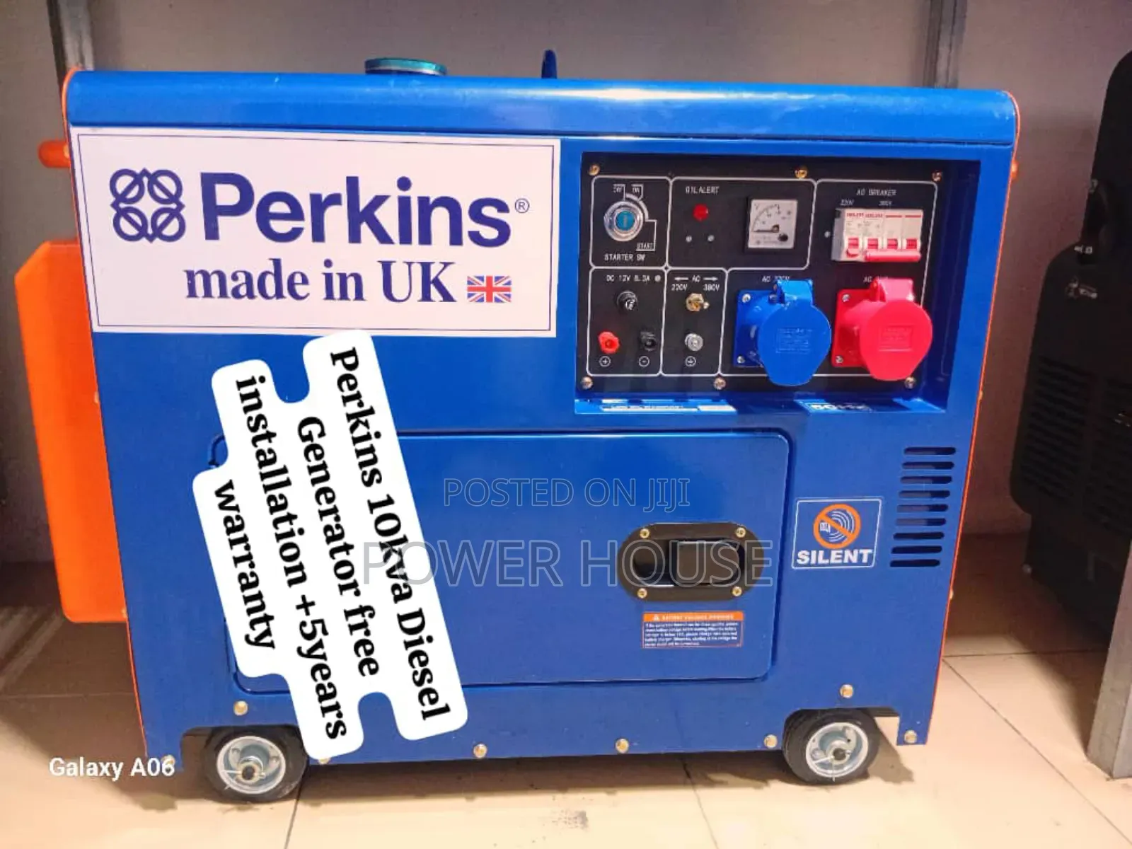 Chaos Spark Perkins Diesel Generator 10kva Silent