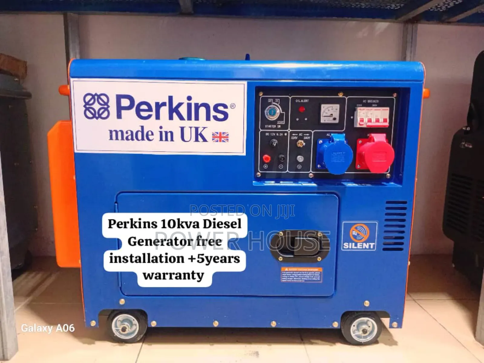 Randomize X Perkins Diesel Generator 10kva Silent