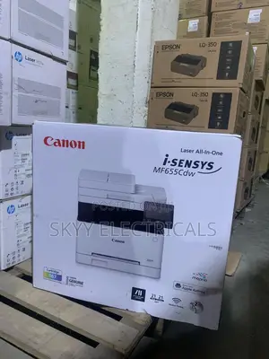 Canon I-sensys Mf655cdw All In One Color Laser Printer