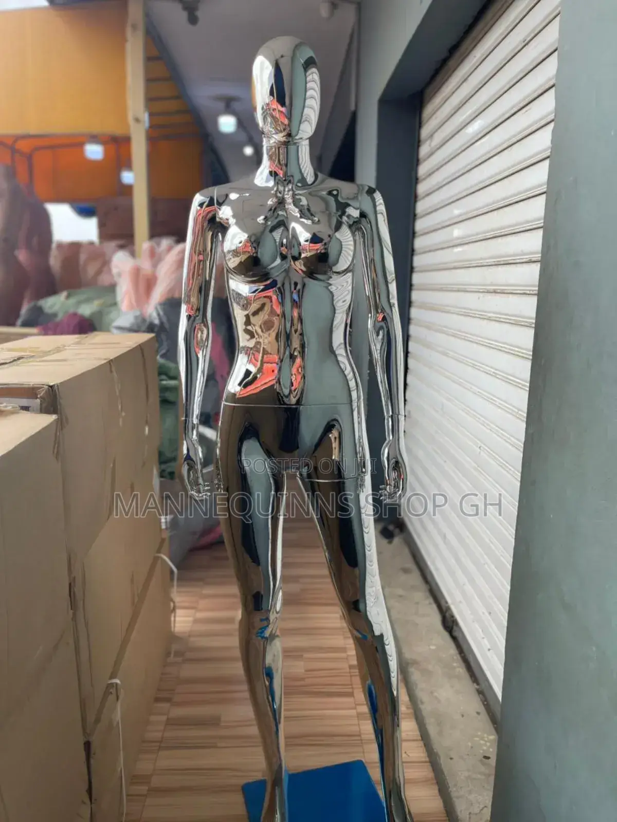 Female And Men Gold/Black Mannequin Available