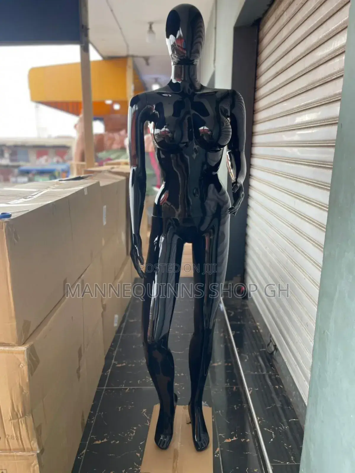 Female And Men Gold/Black Mannequin Available
