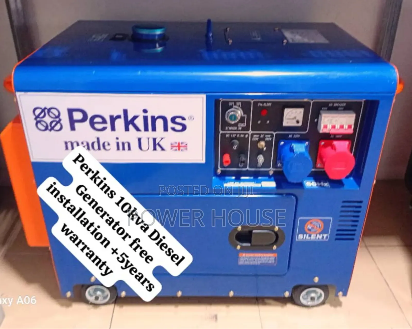 Magic Nae Maker Perkins Generator Diesel 10kva Silent