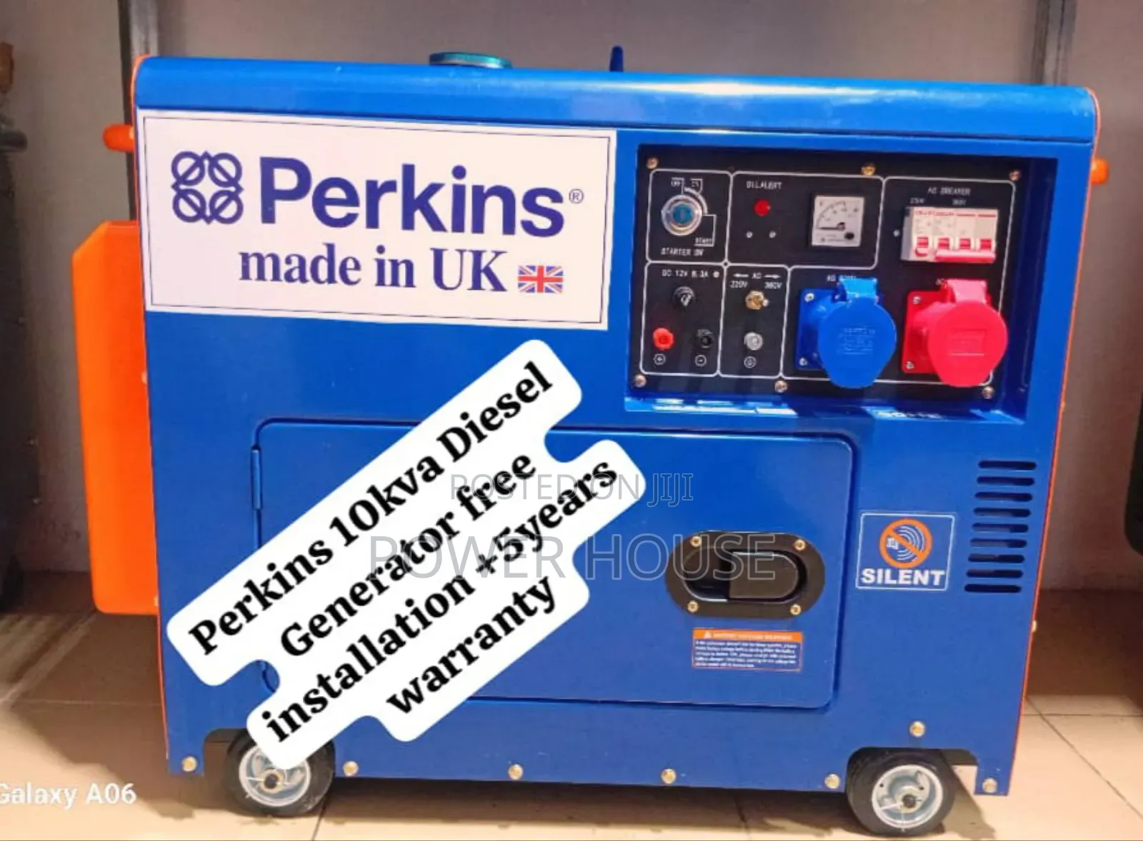 Kingdom Composer Perkins Diesel Generator 10kva Silent