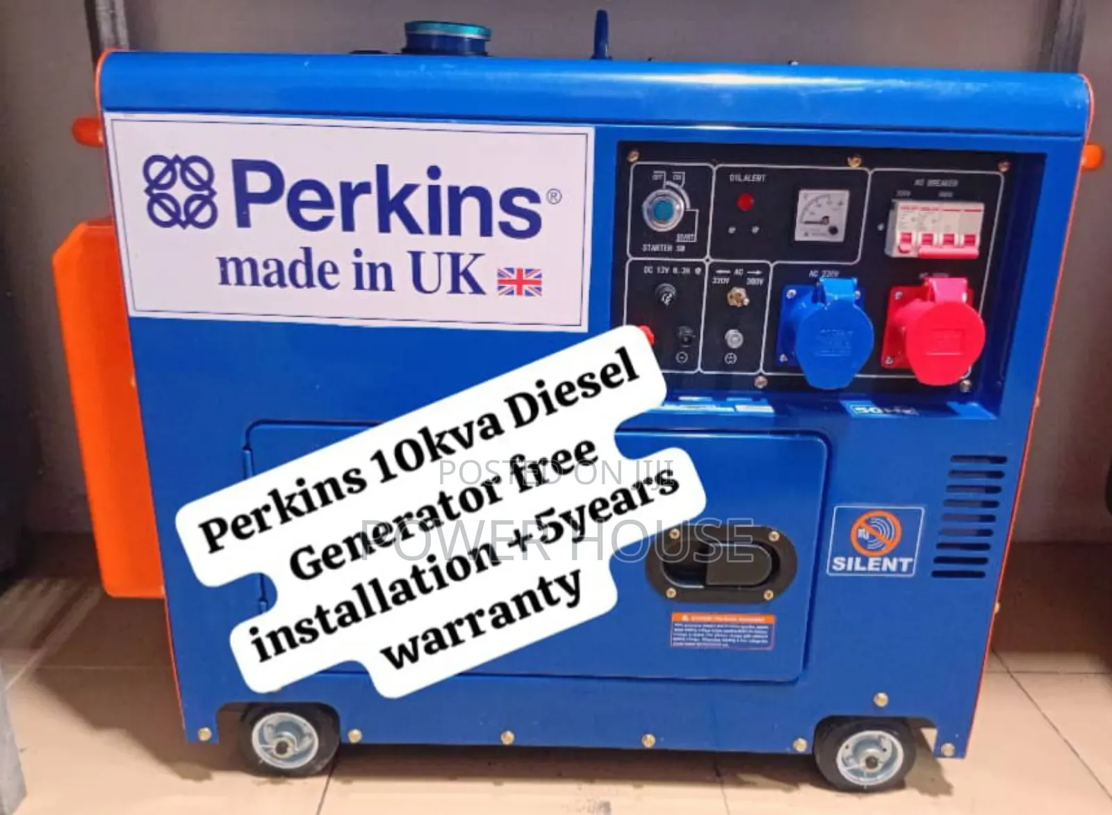 Creature Crafter Perkins Diesel Generator 10kva Silent