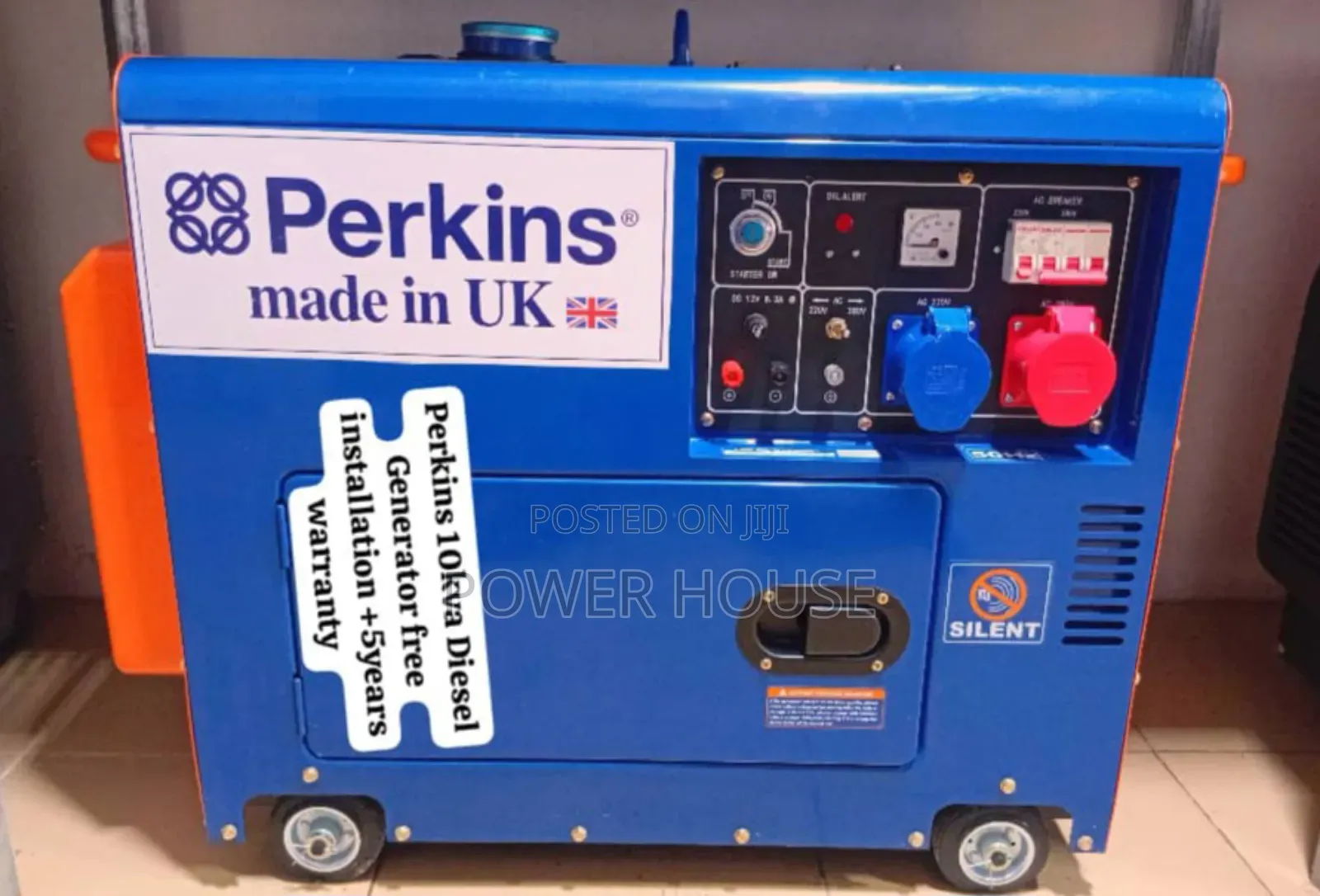 The Dungeon Engine Perkins Diesel Generator 10kva Silent