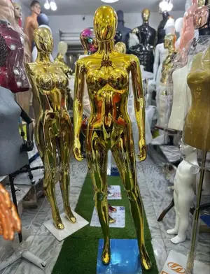 Female And Men Gold/Black Mannequin Available