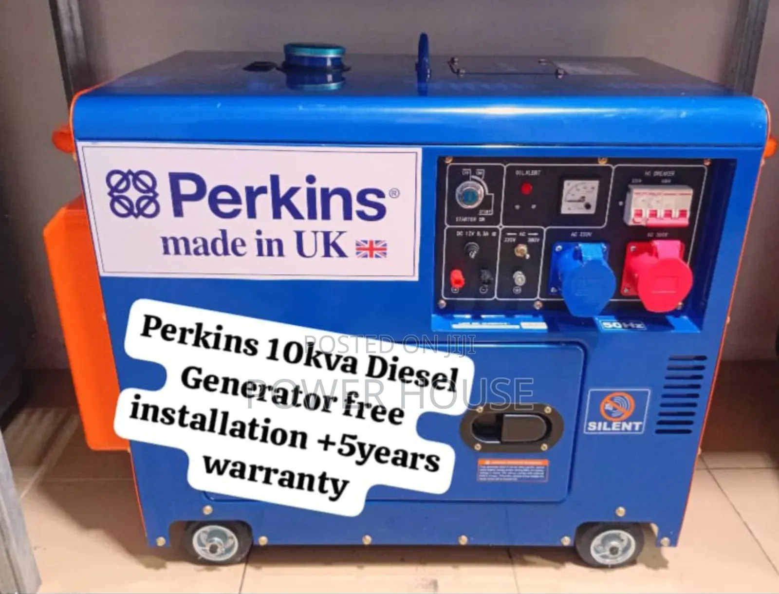 Dream Architect Perkins Generator Diesel 10kva Silent