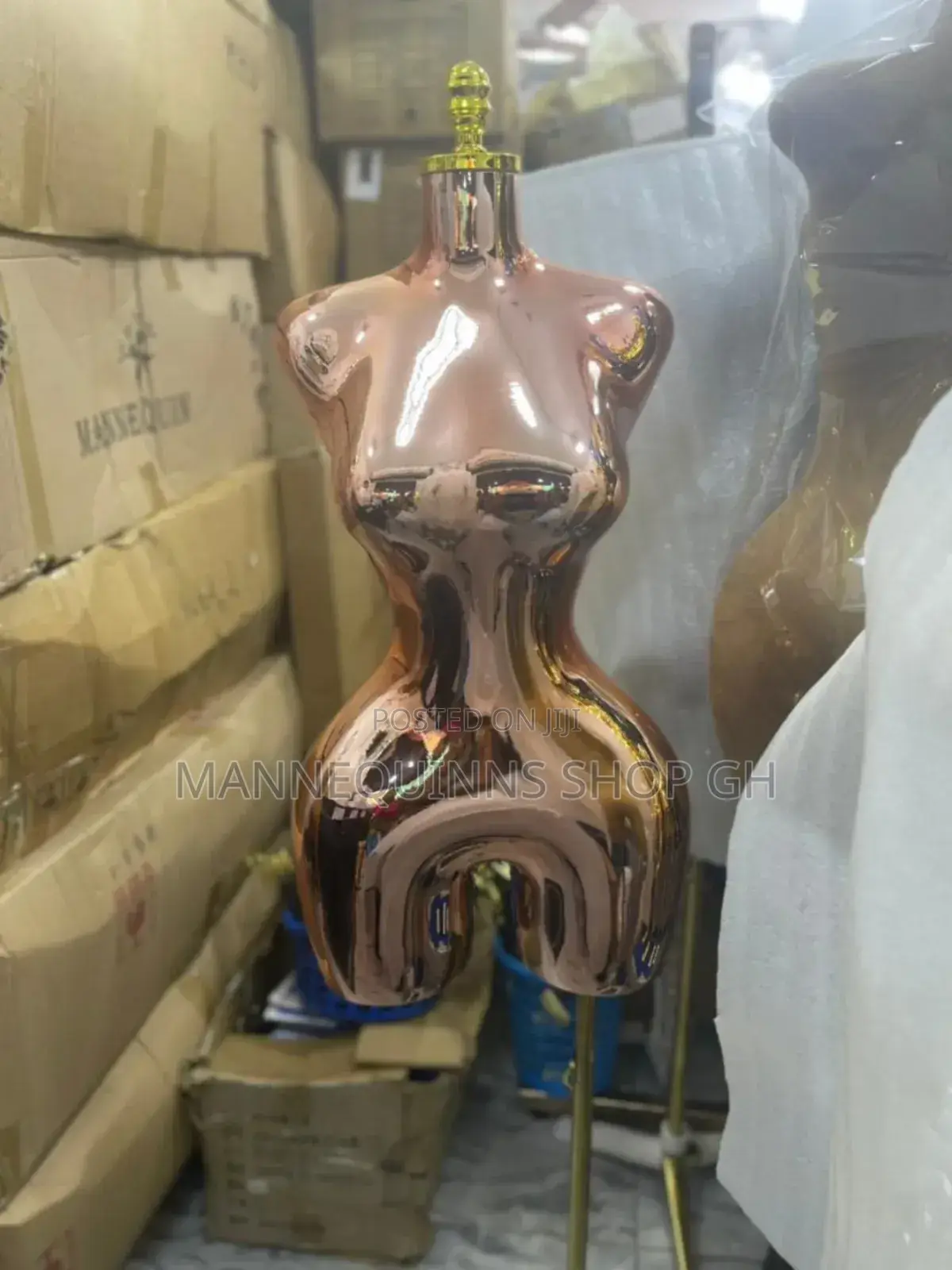 Female And Men Gold/Black Mannequin Available