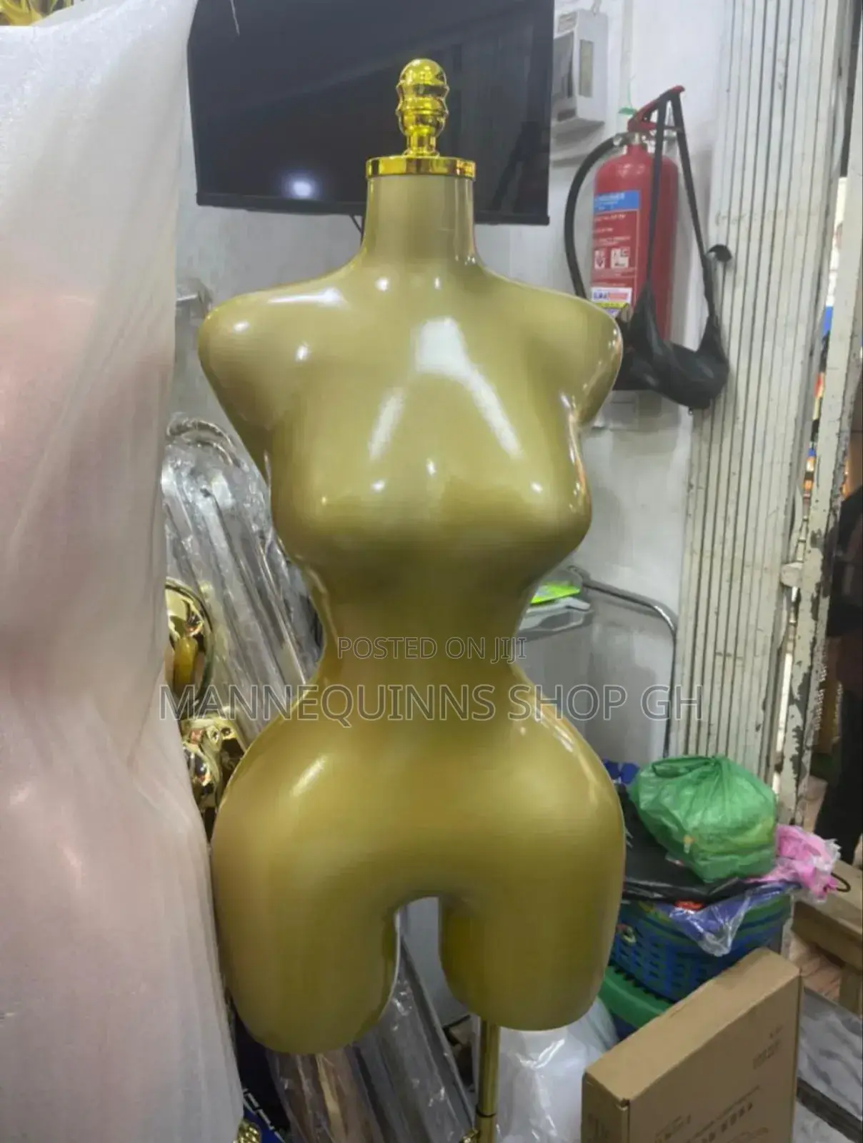 Female And Men Gold/Black Mannequin Available