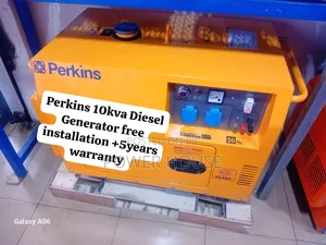 Genexis Prime Perkins Diesel Generator 10kva Silent