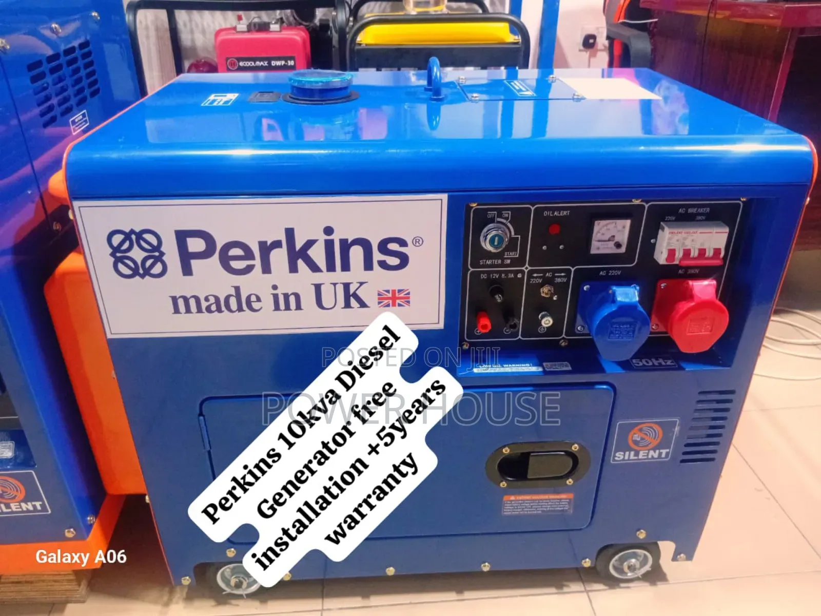 Code Splicer Perkins Diesel Generator 10kva Silent
