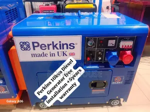 Code Splicer Perkins Diesel Generator 10kva Silent