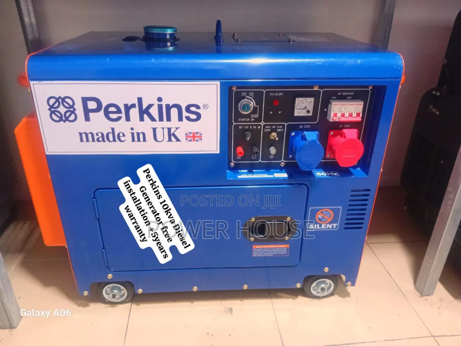 Word Wanderer Perkins Diesel Generator 10kva Silent
