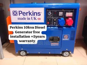 Plot Weaver Perkins Diesel Generator 10kva Silent