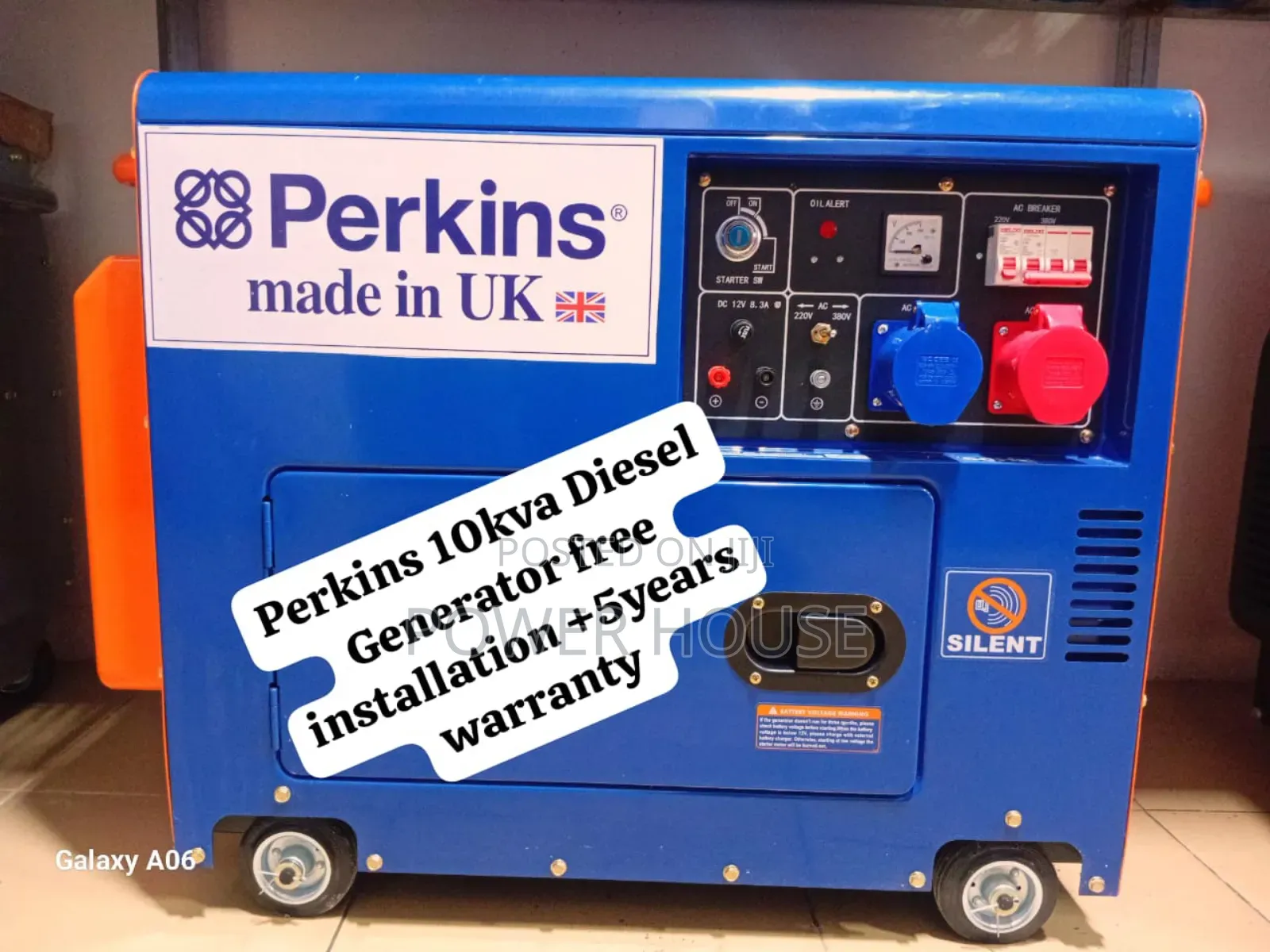 The Trope Turner Perkins Diesel Generator 10kva Silent