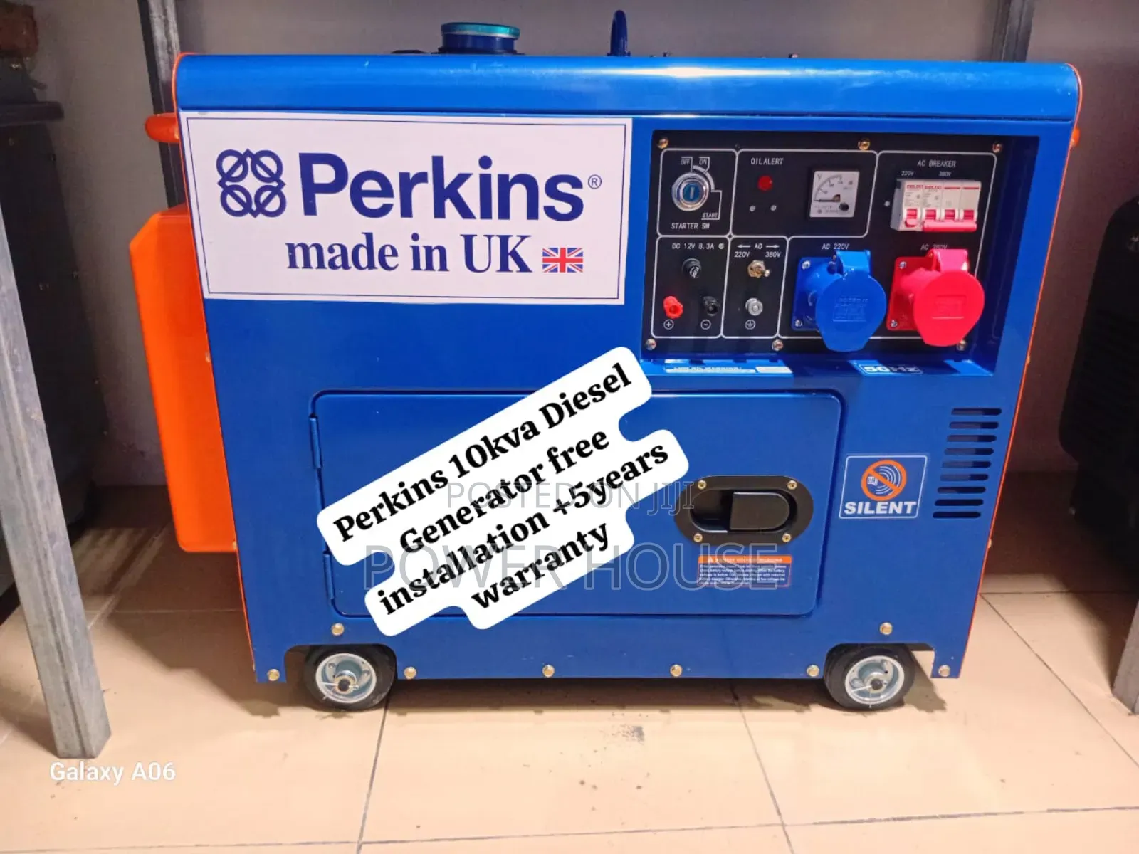 Chapter Churner Perkins Diesel Generator 10kva Silent