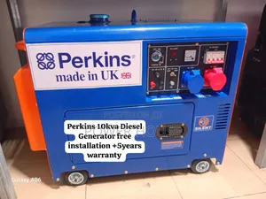 Quill Caster Perkins Diesel Generator 10kva Silent