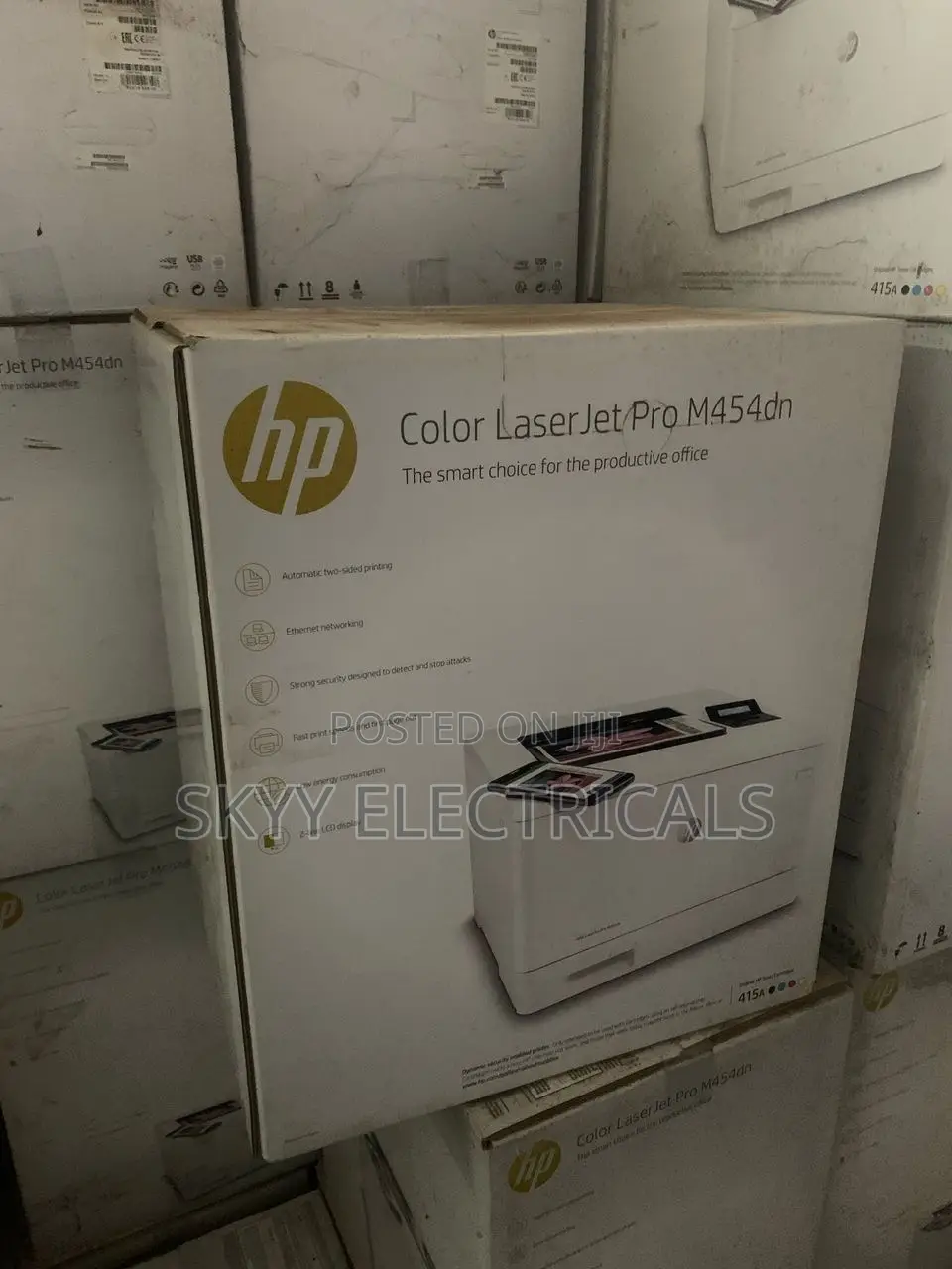 Hp Laserjet Pro M454dn Network Printer