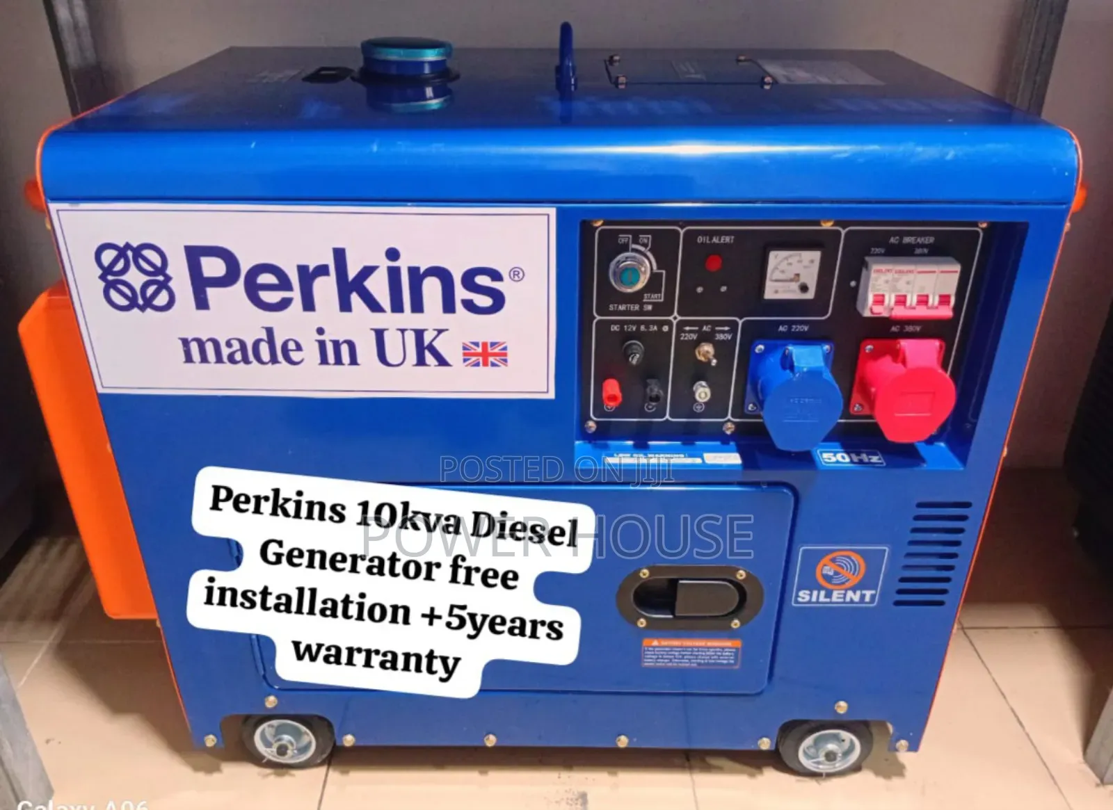 Imaginatron Perkins Diesel Generator 10kva Silent