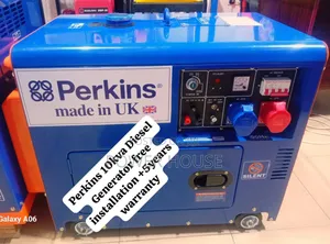 RNG Overlord Perkins Diesel Generator 10kva Silent