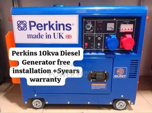 Dice Driver Perkins Diesel Generator 10kva Silent