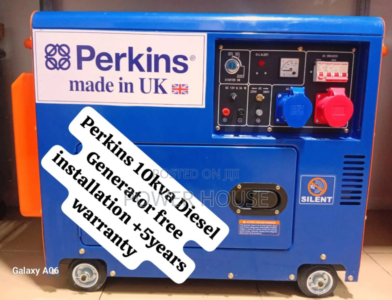 Luck Loop Perkins Diesel Generator 10kva Silent