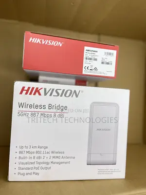 Hikvision Ds-3wf3000s-Ei-5ac/P 5ghz 867mbps 3km Wireless Access Point