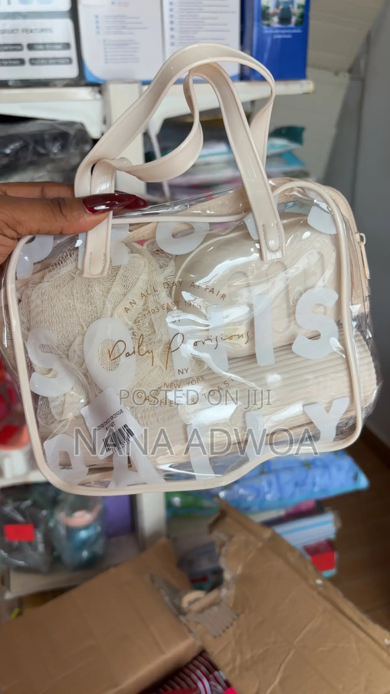 Kids Sponge Bag Set