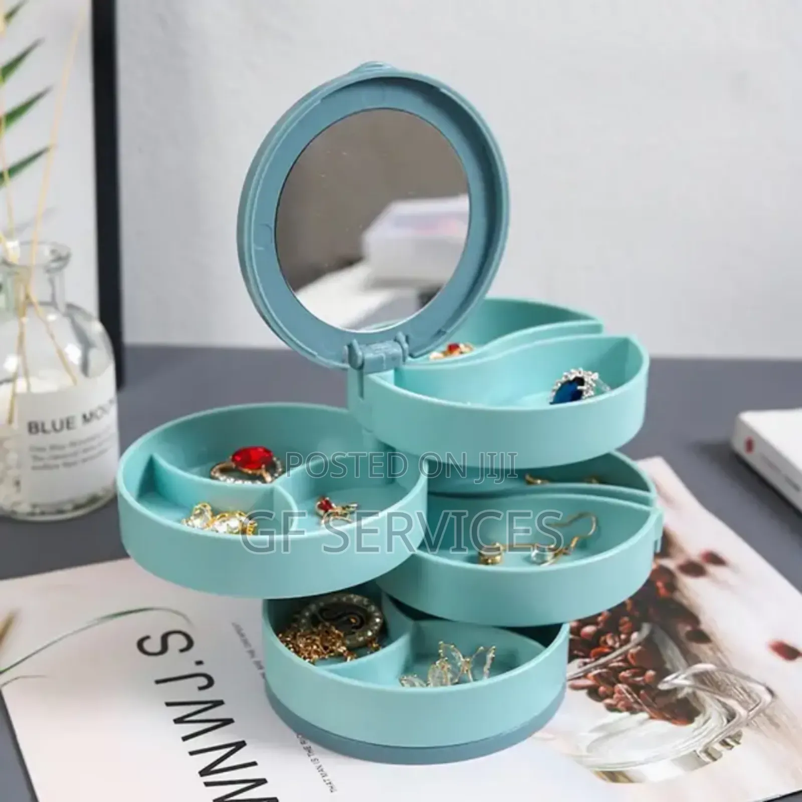 Dustproof Jewelry Organizer