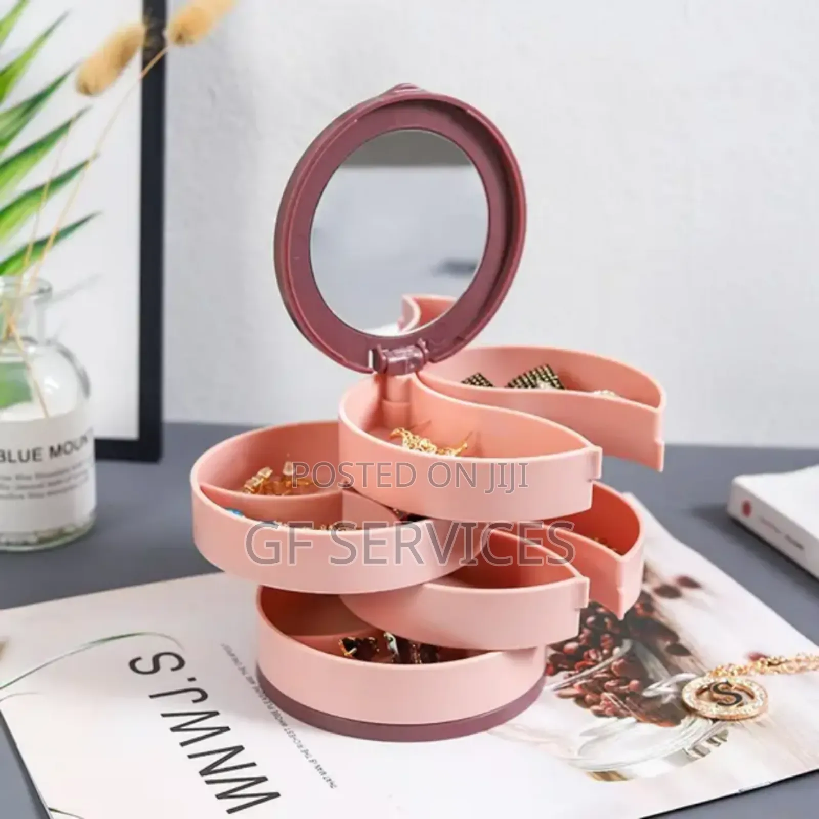 Dustproof Jewelry Organizer