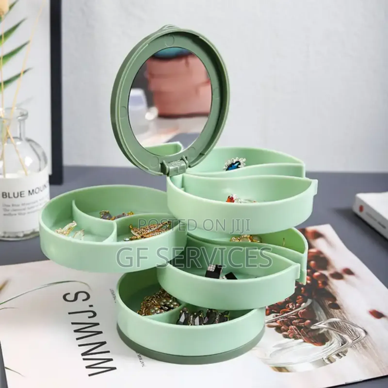 Dustproof Jewelry Organizer