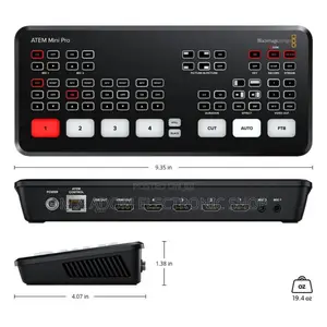 Atem Mini Pro With 4 Hdmi Out Put 2 Audio Input