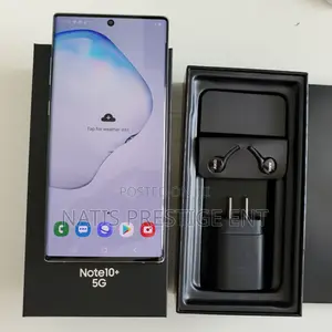 New Samsung Galaxy Note 10 Plus 5G 512 GB Black
