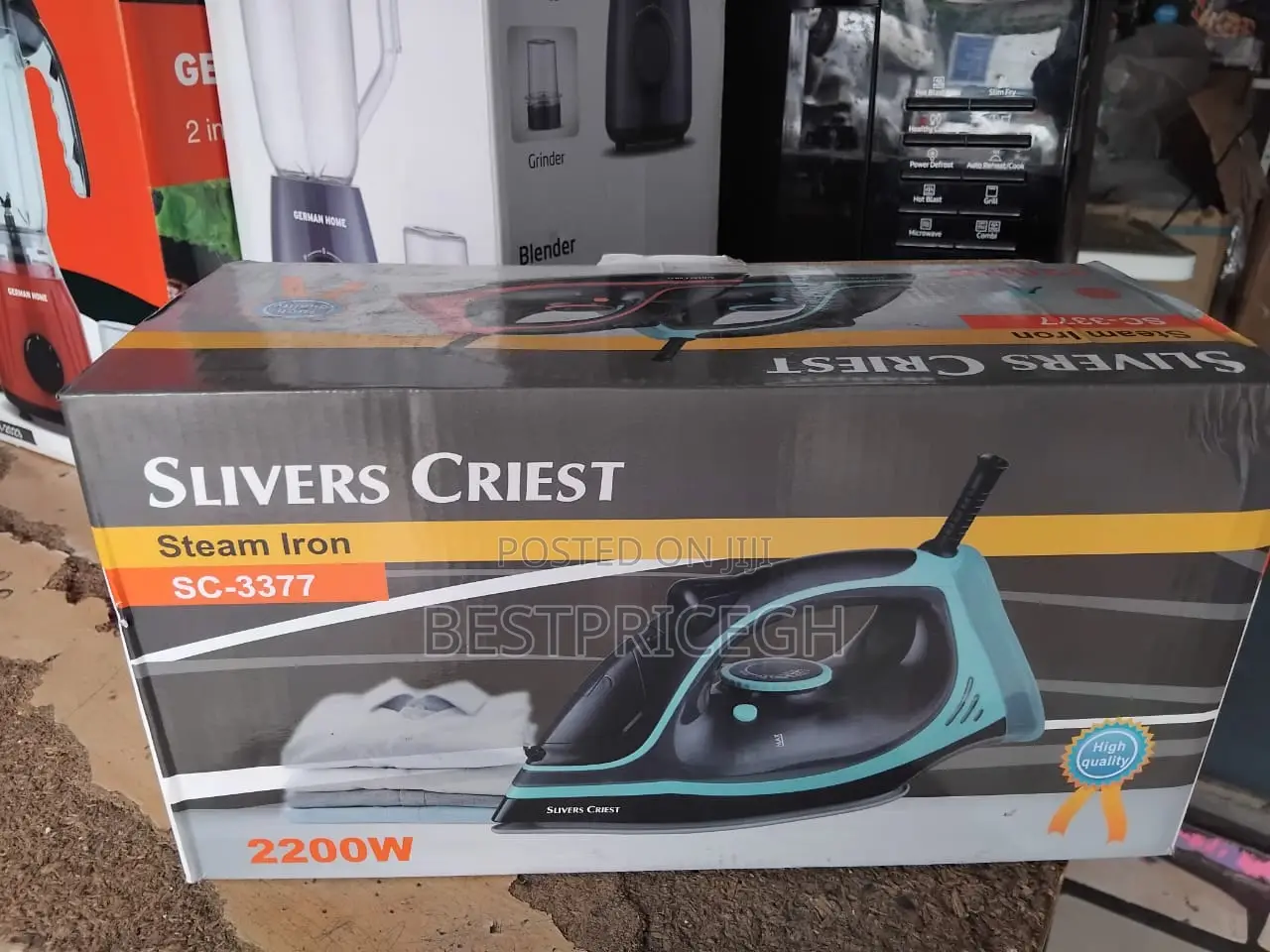 Silver Crest Steam Iron Model Sc-3377