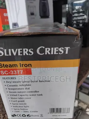 Silver Crest Steam Iron Model Sc-3377