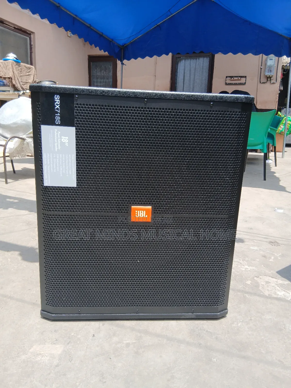 JBL Single Active Bass Speaker (Pair)