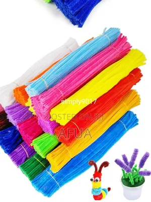 Pipe Cleaners for Arts, Craft, Hair Curling, Etc