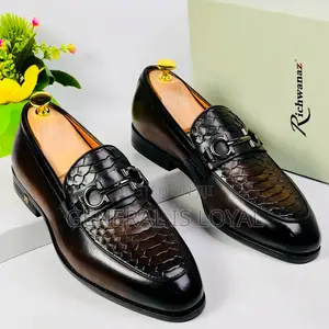 Richwanz Coffee Men Loafers Shoe