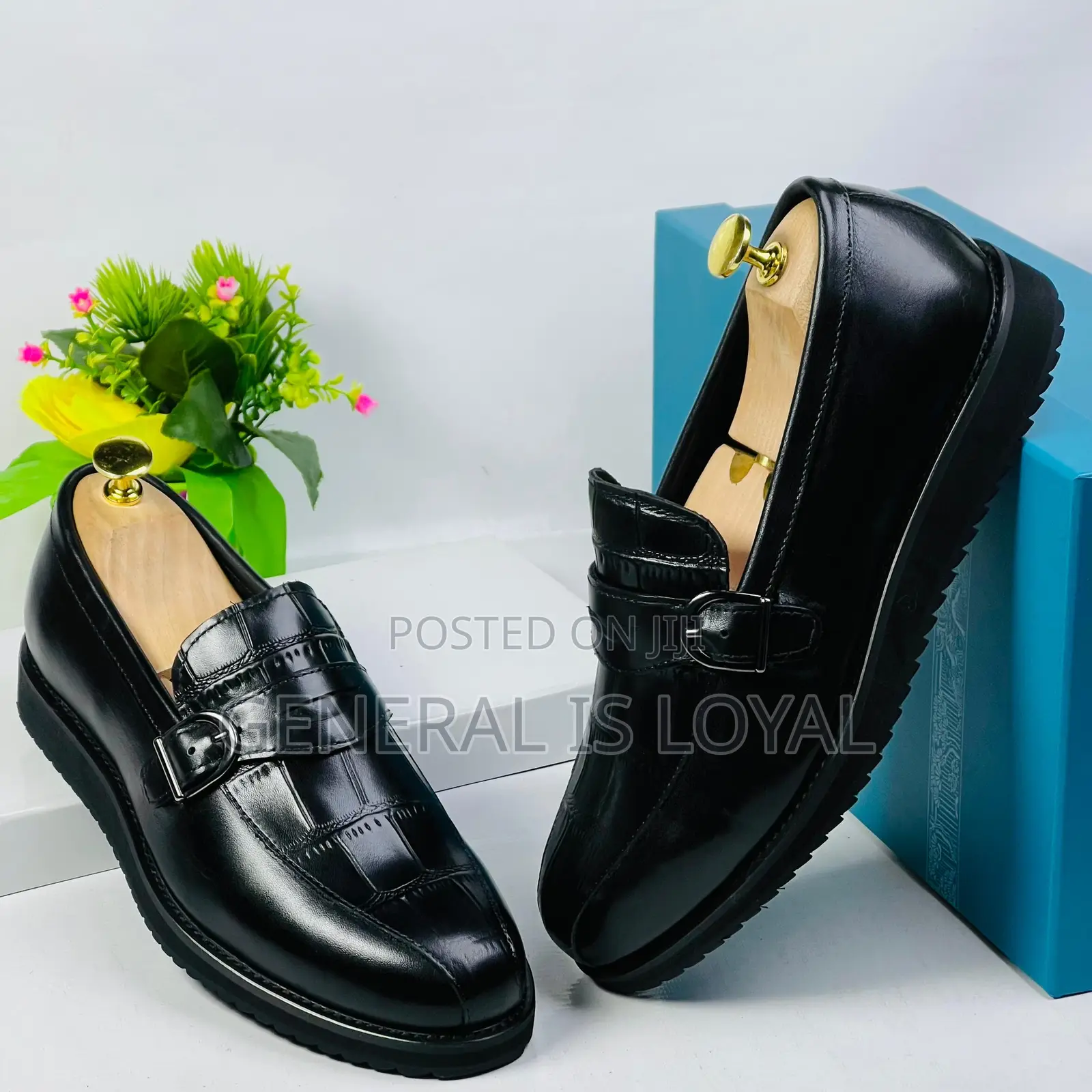 Steve Riots Buckle Men Shoe