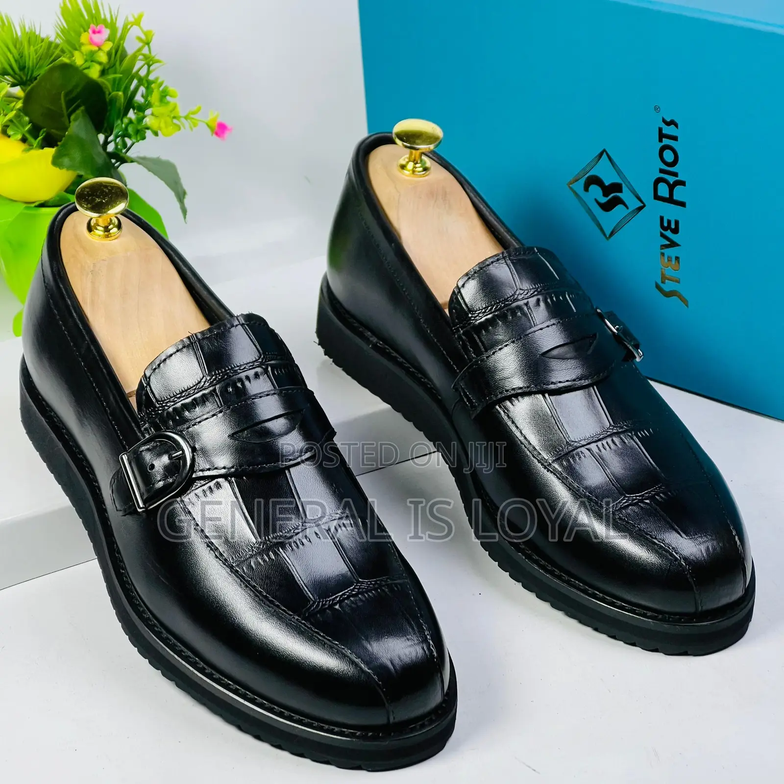 Steve Riots Buckle Men Shoe