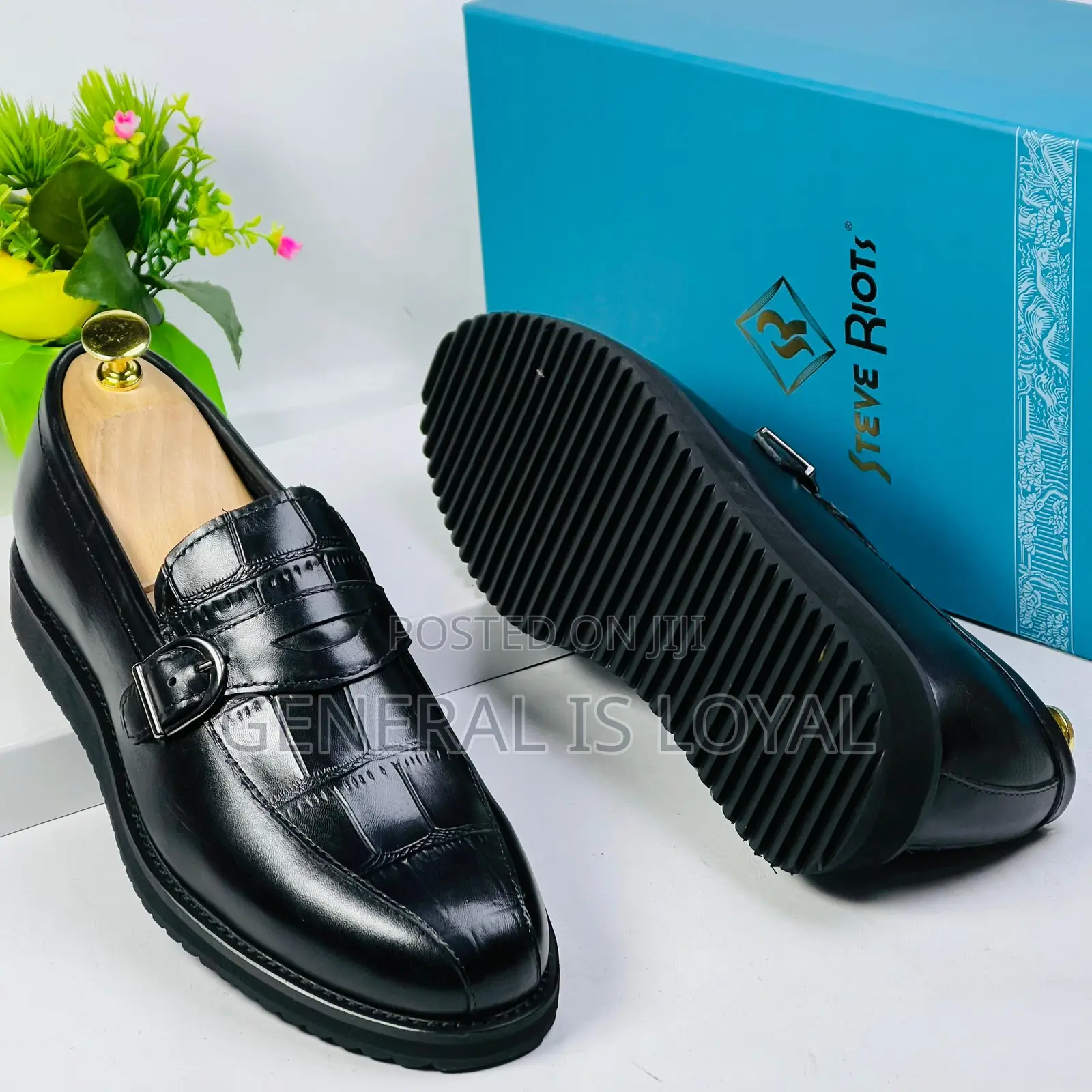Steve Riots Buckle Men Shoe