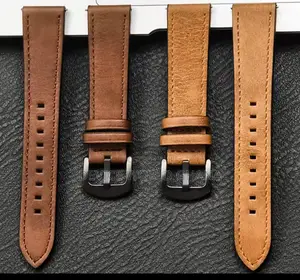 Gen Leather Straps/Band for Samsung Watches Huawei Oriamo Fossil Etc