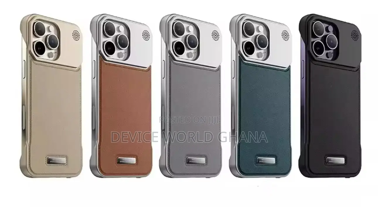 Cro Frameless/Borderless Case for iPhone 17promax 16promax 15pm 14pm 1