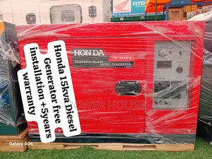 Mastering Standby System Honda Diesel Generator 15kva Silent