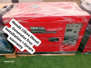 Setup Simplified Honda Diesel Generator 15kva Silent